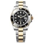 Rolex Submariner Black Dial Yellow Gold Stainless Steel Automatic size 42mm