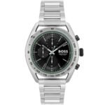 Hugo Boss Chronograph Quartz Watch for Men with Silver Stainless Steel bracelet - 1514023