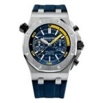 Audemars Piguet Royal Oak Offshore men's blue dial watch