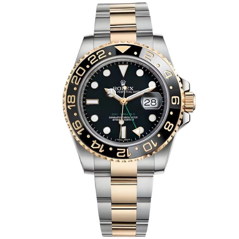 Rolex GMT-Master II Steel/Gold Black Dial Automatic size 42mm