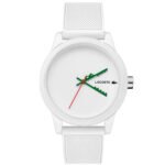 Lacoste Analogue Watch for Men with White Silicone Bracelet - 2011069, White