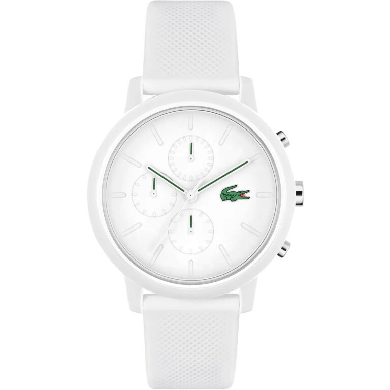 Lacoste Men's Iconic Chronograph Quartz Watches - 2011246 - White