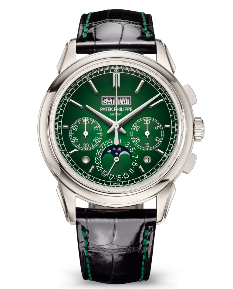 Patek Philippe Grand Complications 5270P-014 Perpetual Calendar 41mm Green Dial Men’s Watch