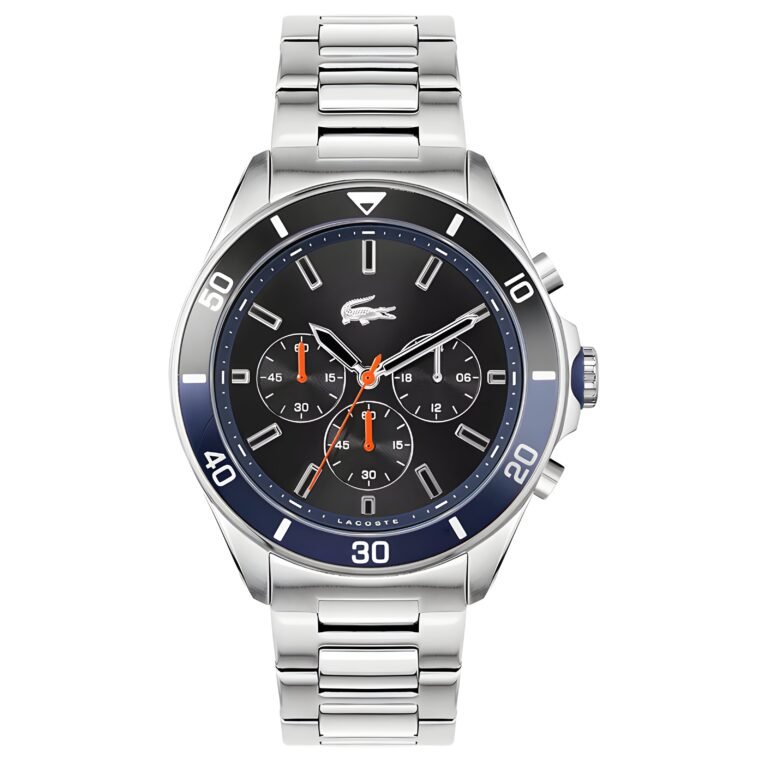 Lacoste Men's Quartz Watch with Stainless Steel Strap Silver Model - 2011155