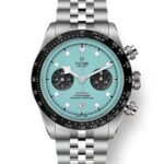 Black Bay Chrono 41mm “Flamingo Blue” Automatic Men's Watch M79360N-0024