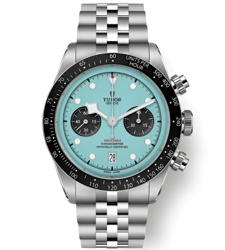 Black Bay Chrono 41mm “Flamingo Blue” Automatic Men's Watch M79360N-0024