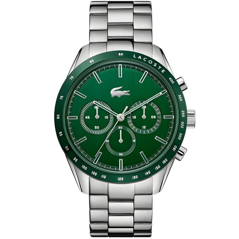 Lacoste Men's Boston Quartz Stainless Steel Strap Watch, Silver, 20 Model - 2011080