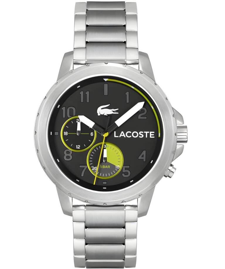 Lacoste Endurance Multifunction Silver Round Men's Watch - 2011207