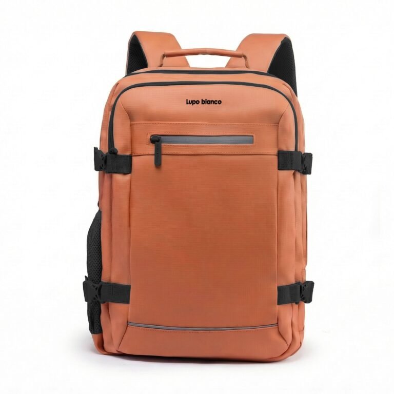 Lupo Bianco Men's Backpack, Orange, Diesel Model