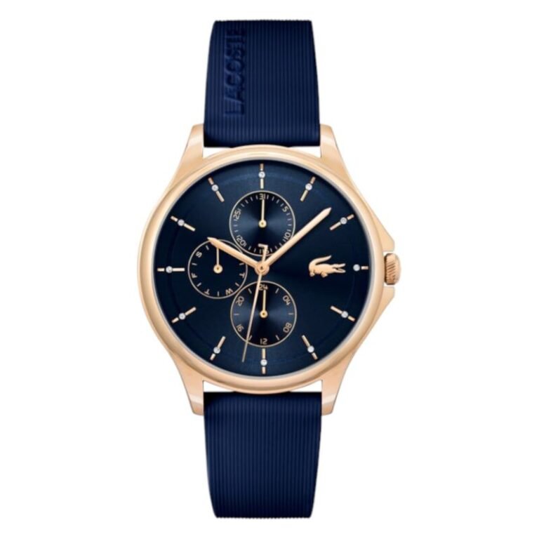 Lacoste Women's Round Shape , Analog Wrist Watch, Blue , 2001236