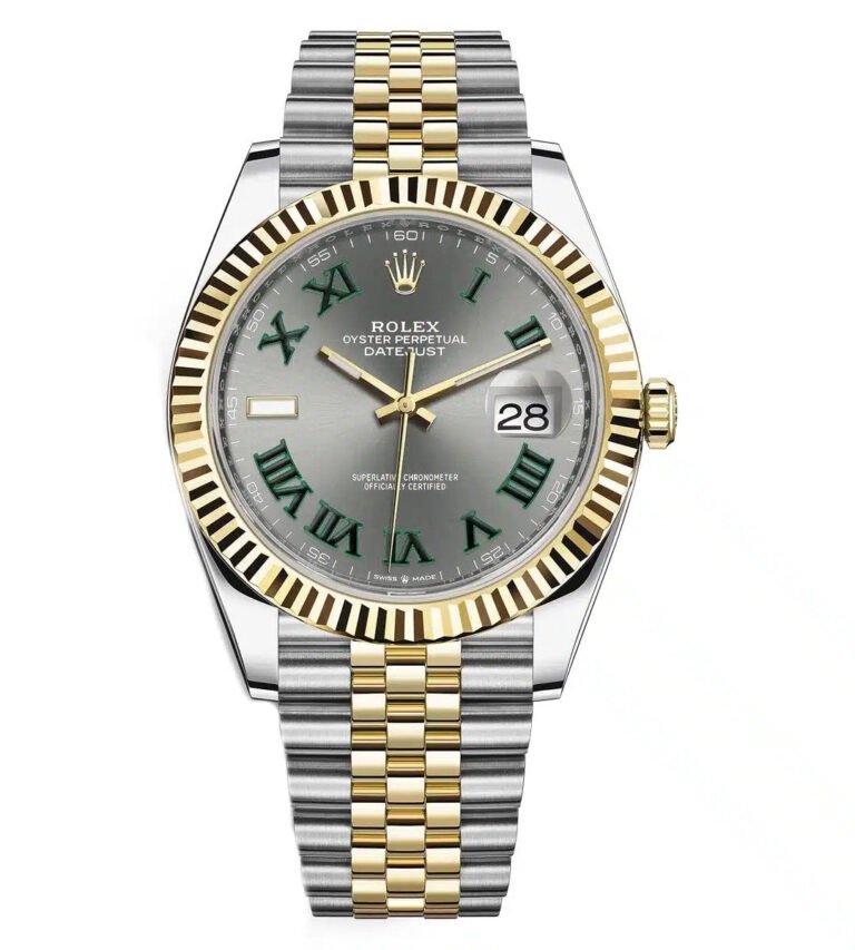 Rolex Datejust Two Tone Wimbledon Dial Jubilee Automatic size 42mm
