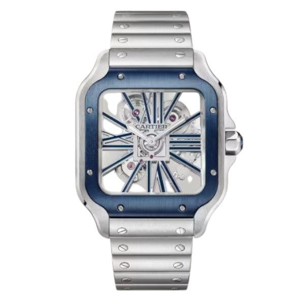 Cartier Santos de Cartier Skeleton Stainless Steel Automatic 40mm