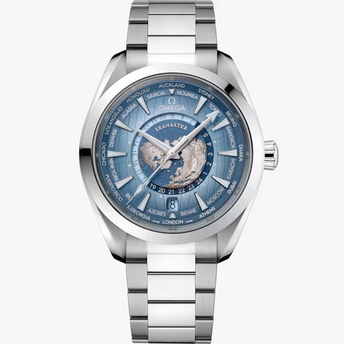 Omega Seamaster Aqua Terra Worldtimer For Men Automatic size 42mm