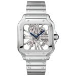 Cartier Santos de Cartier Watch - 40 mm Steel Case - Skeleton Dial - WHSA0015