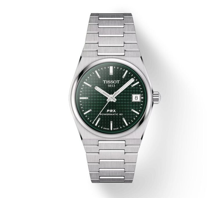 Men's watch Tissot BRX green dial