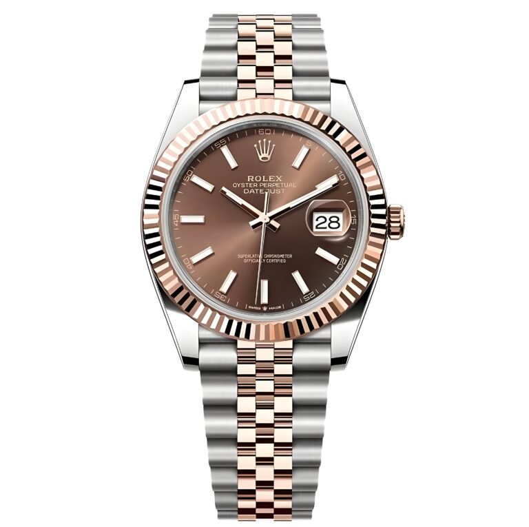 Rolex Date Just Chocolate Mens Watch Automatic size 41mm