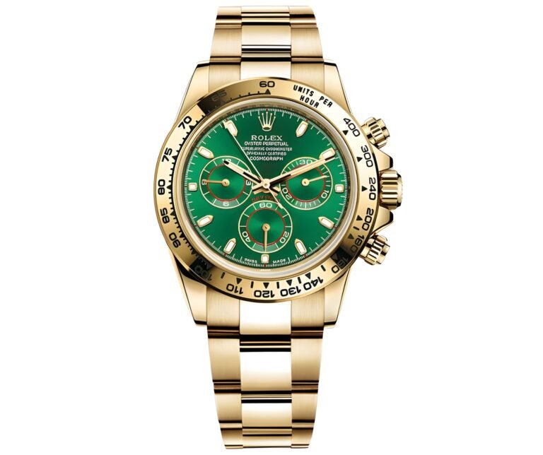 Rolex 'John Mayer' Daytona Cosmograph Green Dial, Gold  Automatic size 43mm