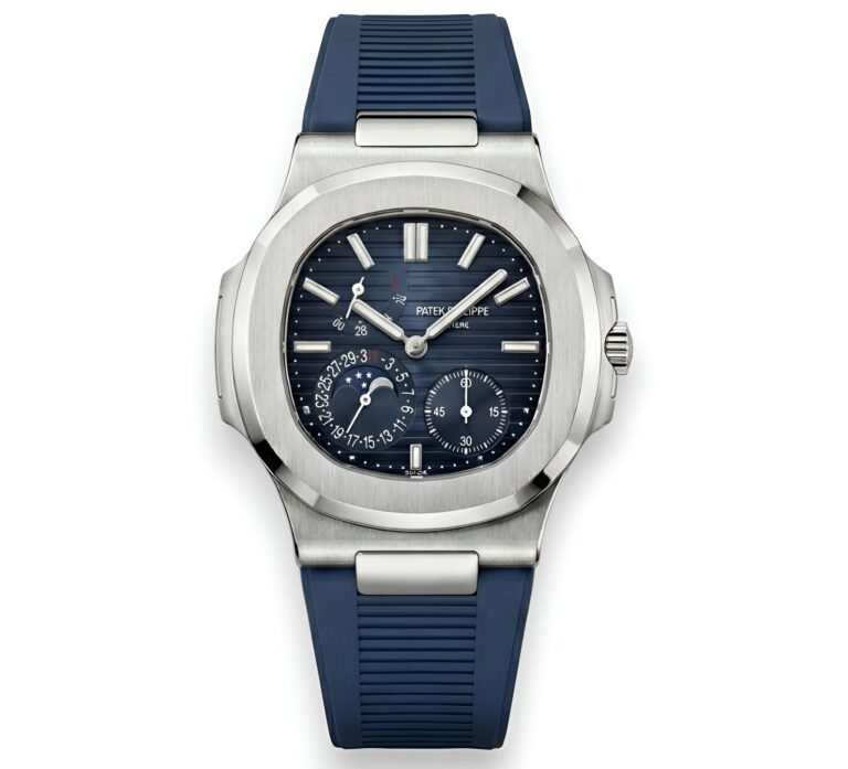Patek Philippe Grand Complication – Blue Dial × Blue Rubber Strap – Japanese Automatic