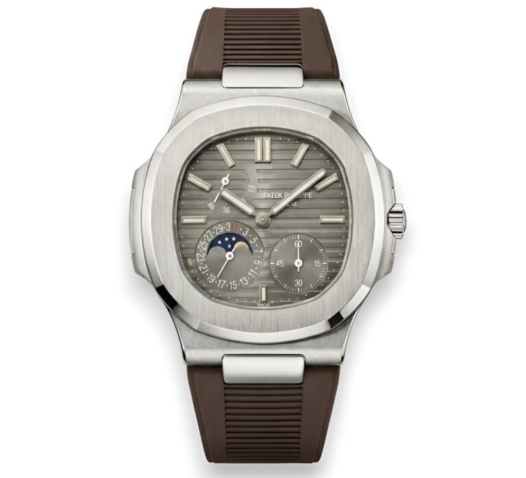 Patek Philippe Grand Complication – Brown Dial × Brown Rubber Strap – Japanese Automatic