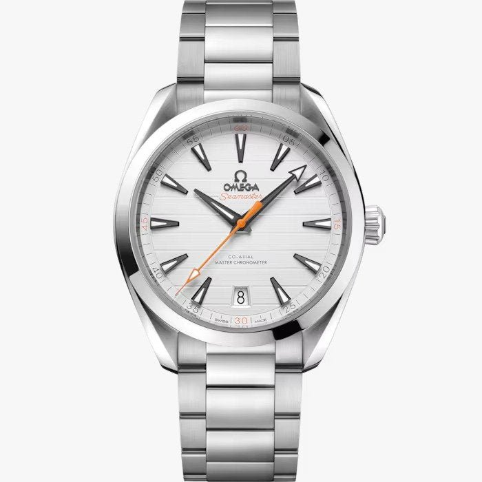 Omega Seamaster Aqua Terra White Dial Watch For Men Automatic size 41mm