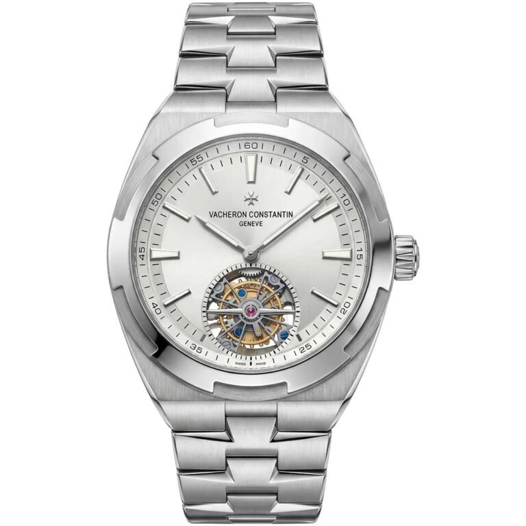 Vacheron Constantin Overseas Tourbillon Silver Dial 41 mm