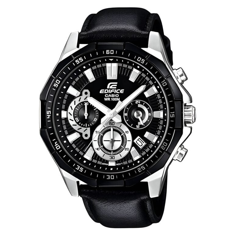 Black Casio Edvis Men's Watch EFR-554L