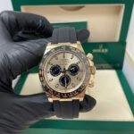 Rolex Daytona rubber gold watch
