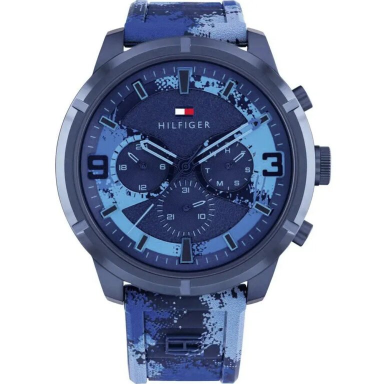 Tommy Hilfiger Men’s Chronograph Rubber watch 1792073