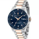 Maserati Sfida R8853140003 Analog Blue Dial Stainless Steel Watch for Men