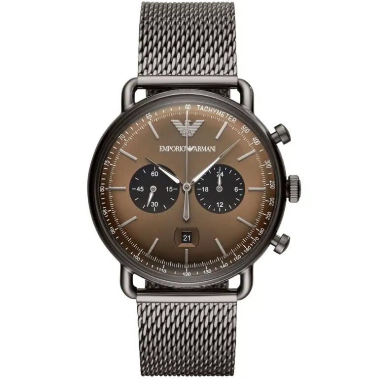 Emporio Armani Men's Metal Analog Wrist Watch AR11169