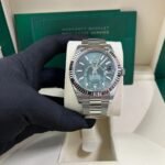 Rolex Sky-Dweller Watch in Green