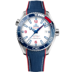 Omega - 215.32.43.21.04.001 Seamaster Planet Ocean 600M Co-Axial 43.5 Master Chronometer Stainless Steel / White / America's Cup