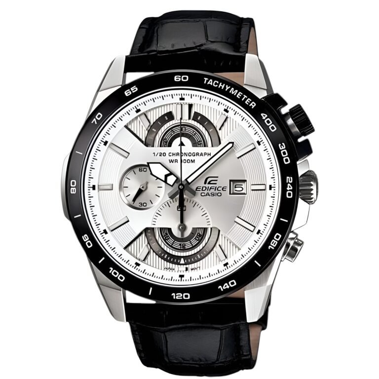 Casio Edivis Men's Leather Watch EFR-520L-7AV