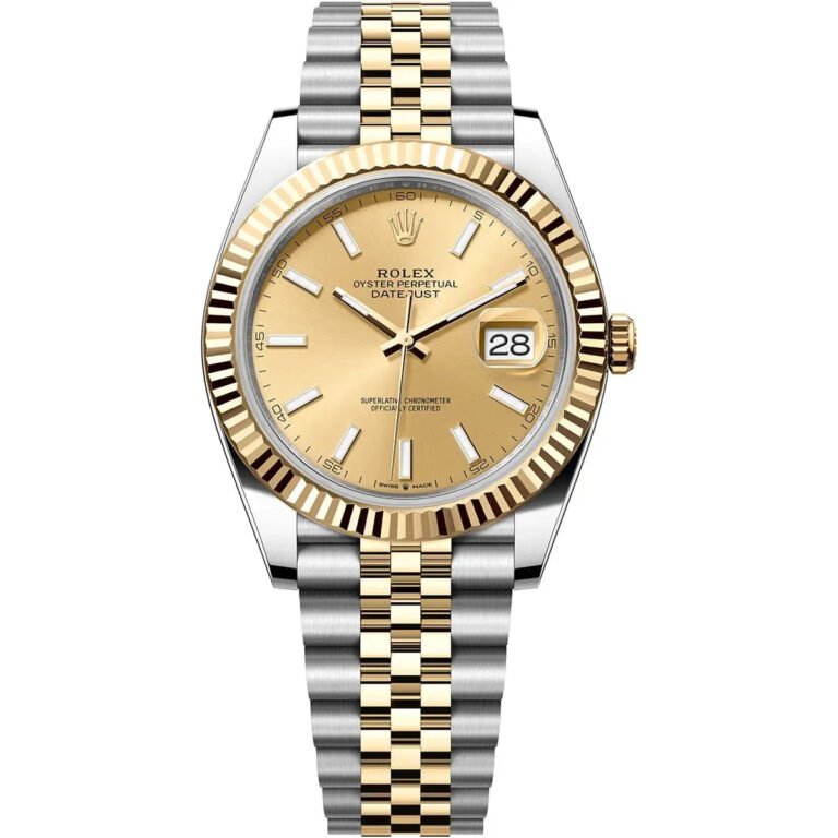 Rolex Datejust Champagne Dial Two-Tone Just For Men Automatic size 41mm
