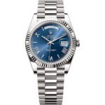 Rolex Day-Date Men's Watch in Blue Automatic size 40mm