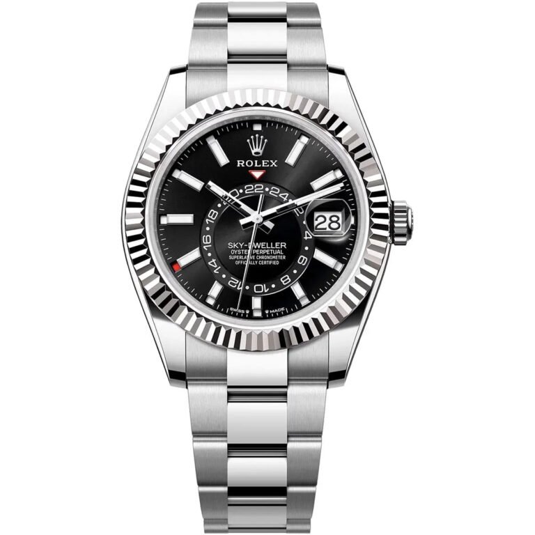 Rolex Watch Sky Dweller Black Dial For Men Automatic size 42mm