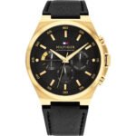 Tommy Hilfiger Dexter Men's Black Dial Stainless Steel Watch - 1792086