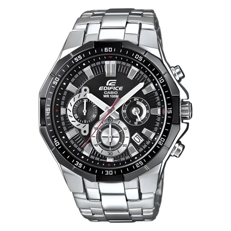 Black Casio Edives Men's Watch EFR-539BK-1A2V