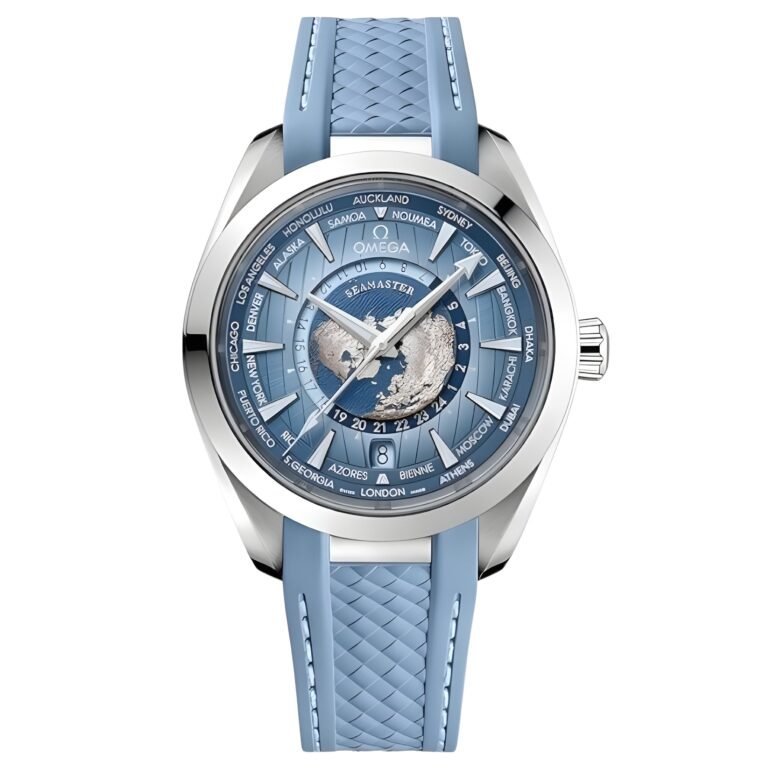 Omega Sea Master Rapper Day Blue Men's Watch Automatic size 42mm