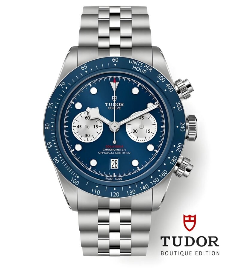 New Tudor Black Bay Chrono Blue Silver Blue Blue Watch