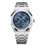 Audemars Piguet Royal Oak watch blue dial