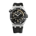 Audemars Piguet Royal Oak Offshore 15720 Black Dial, 18 Carat White Gold, 42.0 mm
