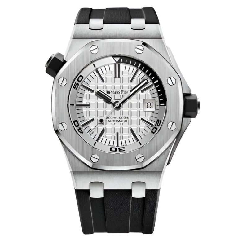 Audemars Piguet Royal Oak Offshore Diver White Dial Automatic size 43mm 15710ST.OO.A002CA.02