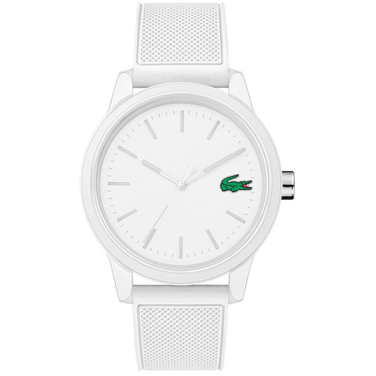 Lacoste Mens Quartz Watch, Analog Display and Silicone Strap 2010984
