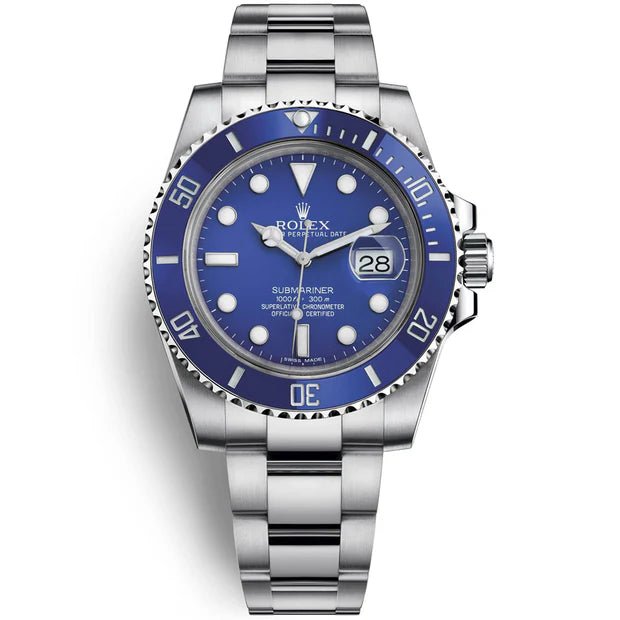 Rolex Submariner Date Blue Dial Cerachrom Bezel Automatic size 41mm