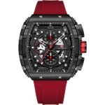 Mini Focus Men's Watch Fashion Sport Wrist Watches Silicone Strap Quartz Watch - MF0399G.05 - Black