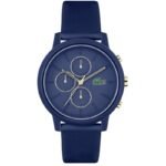 LACOSTE MENS QUARTZ SILICONE WATCH - 2011248