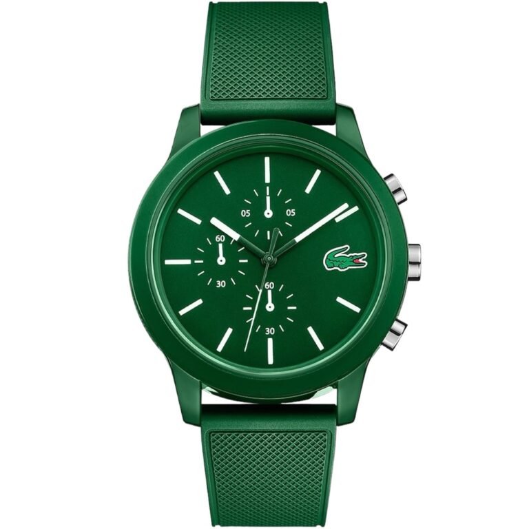 Lacoste Men's Analog Casual Watch With Silicone Band - 2010973