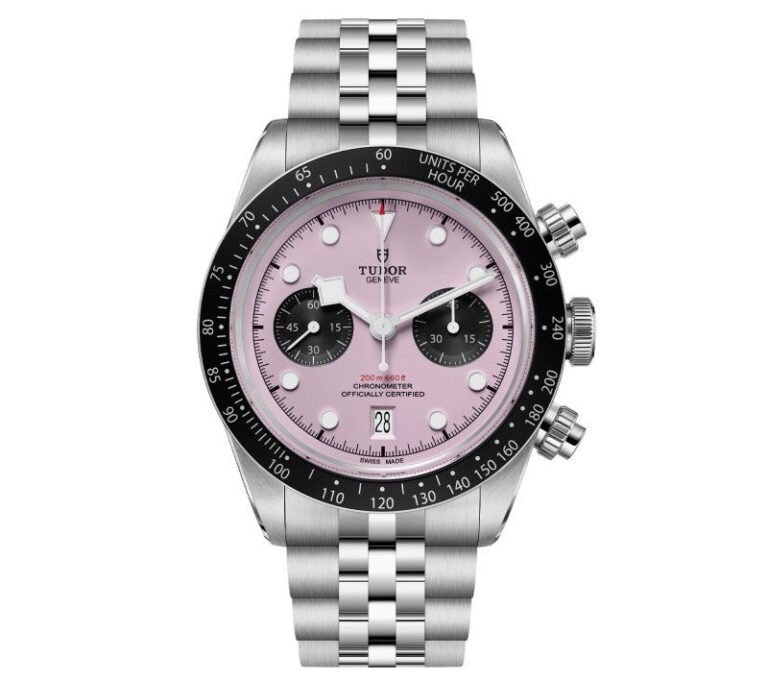 Black Bay Chrono Limited Edition Pink Dial 41mm Mens Watch M79360N-0019