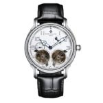Patek Philippe Tourbillon Automatic Black Dial Watch For Men